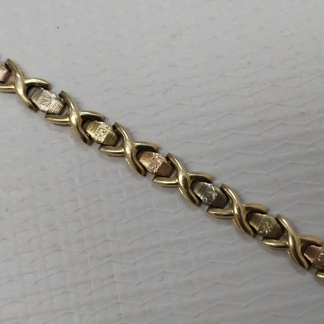 RELOJ CAJA Y PULSO ORO ORO 10 K 13,90 GRMS (SEMINUEVO)