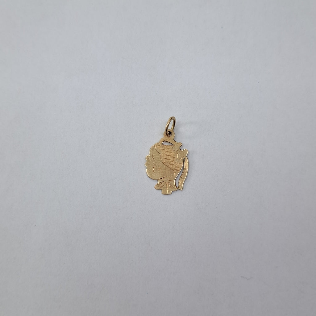 DIJE ORO 14 K 0.6 GRMS (SEMINUEVO)