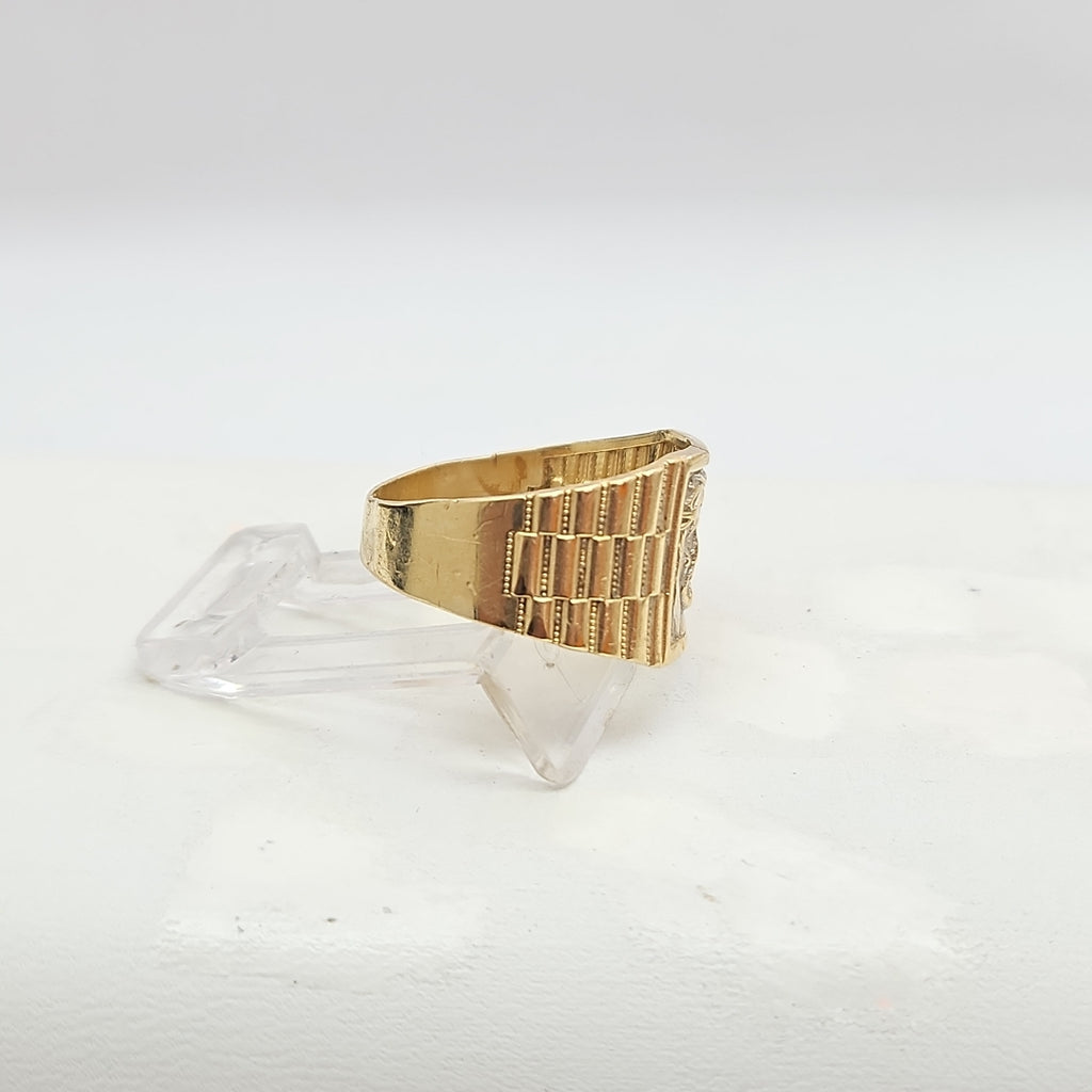 ANILLO ORO 14 K 4,70 GRMS (SEMINUEVO)