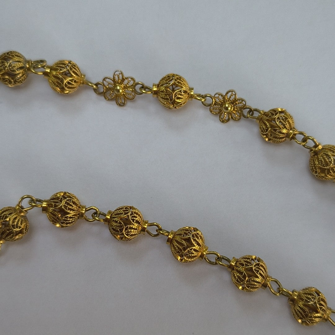 ROSARIO ORO 10 K 56.6 GRMS (SEMINUEVO)