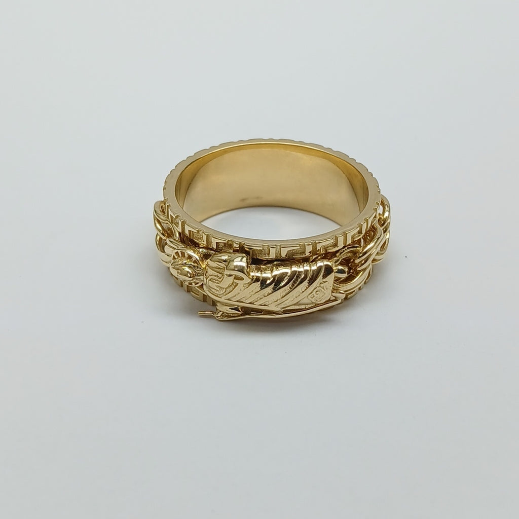 ANILLO ORO 14 K 10.2 GRMS (SEMINUEVO)