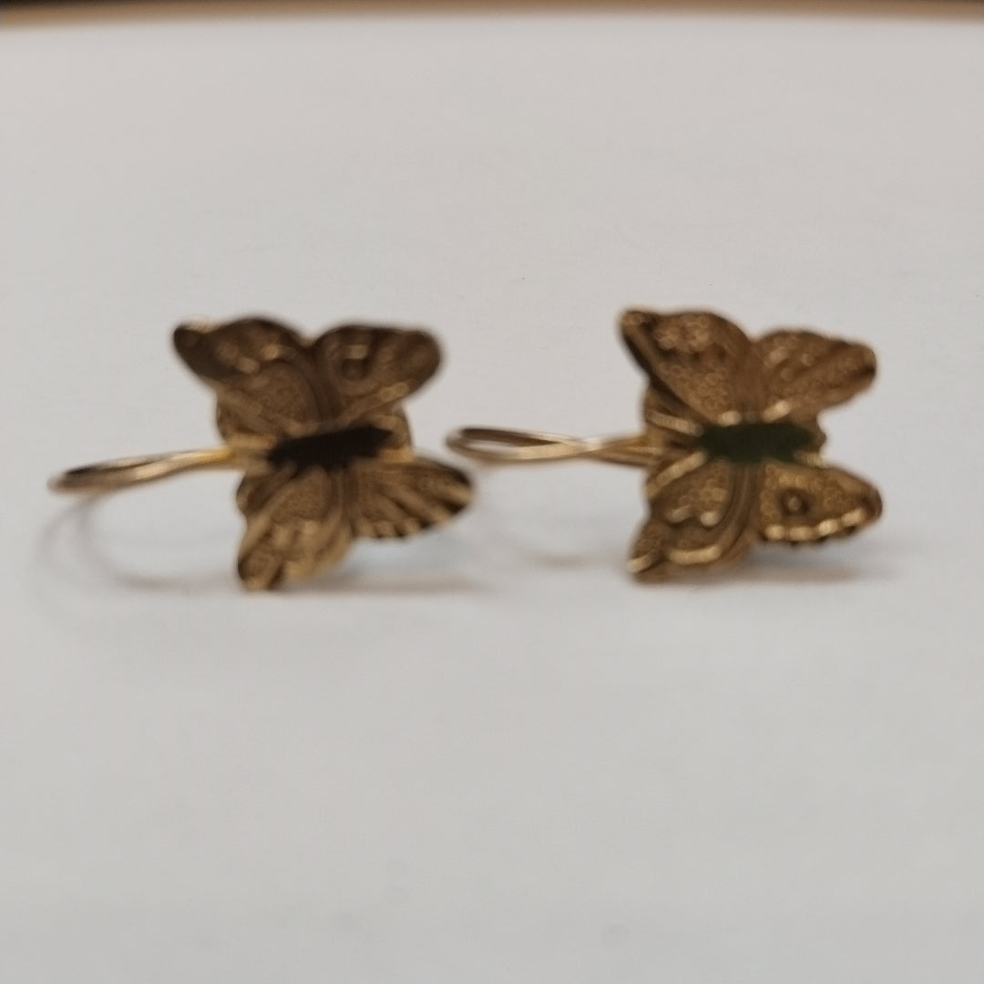 ARETES PAR ORO 10 K 1.6 GRMS (SEMINUEVO)