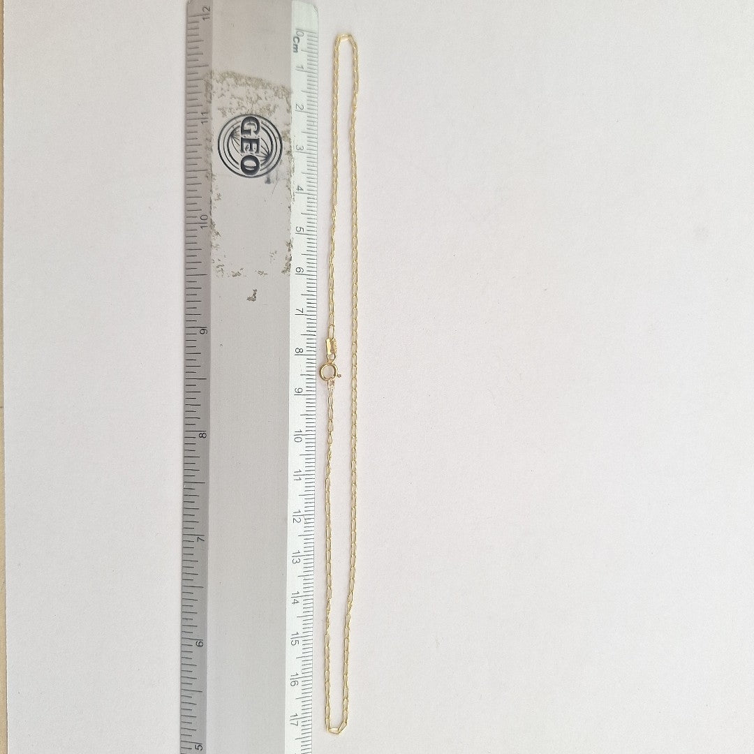 CADENA ORO 14 K 1,50 GRMS (SEMINUEVO)