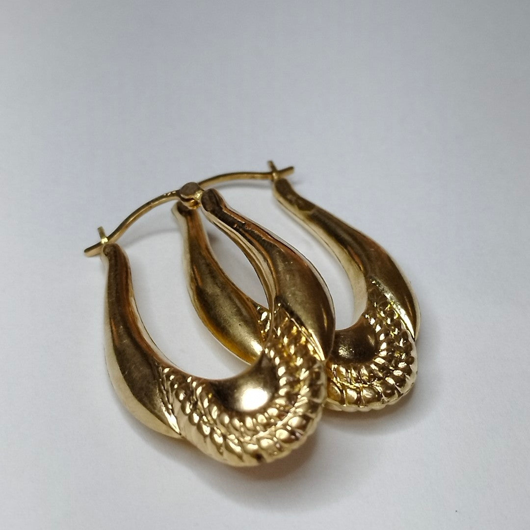 ARRACADAS PAR ORO 14 K 4.2 GRMS (SEMINUEVO)