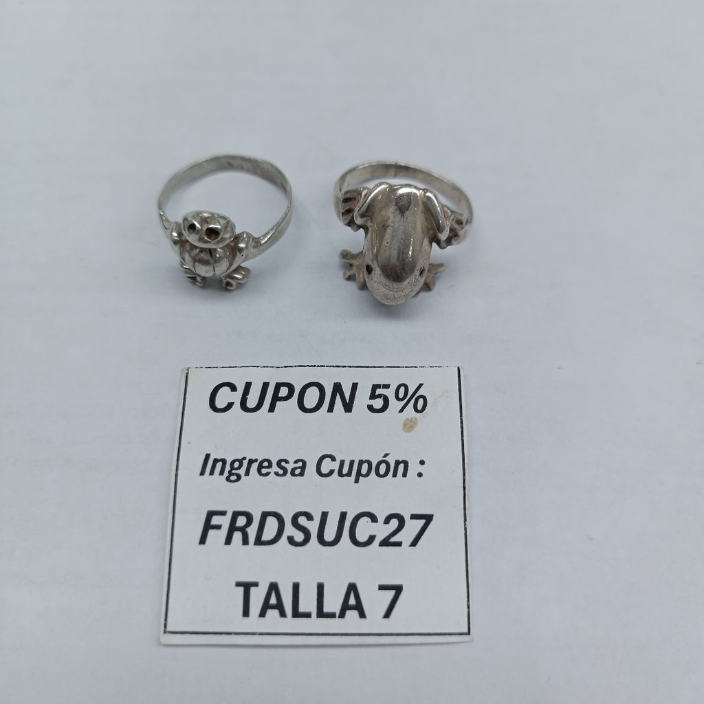 ANILLO PLATA 7,20 GRMS (SEMINUEVO)