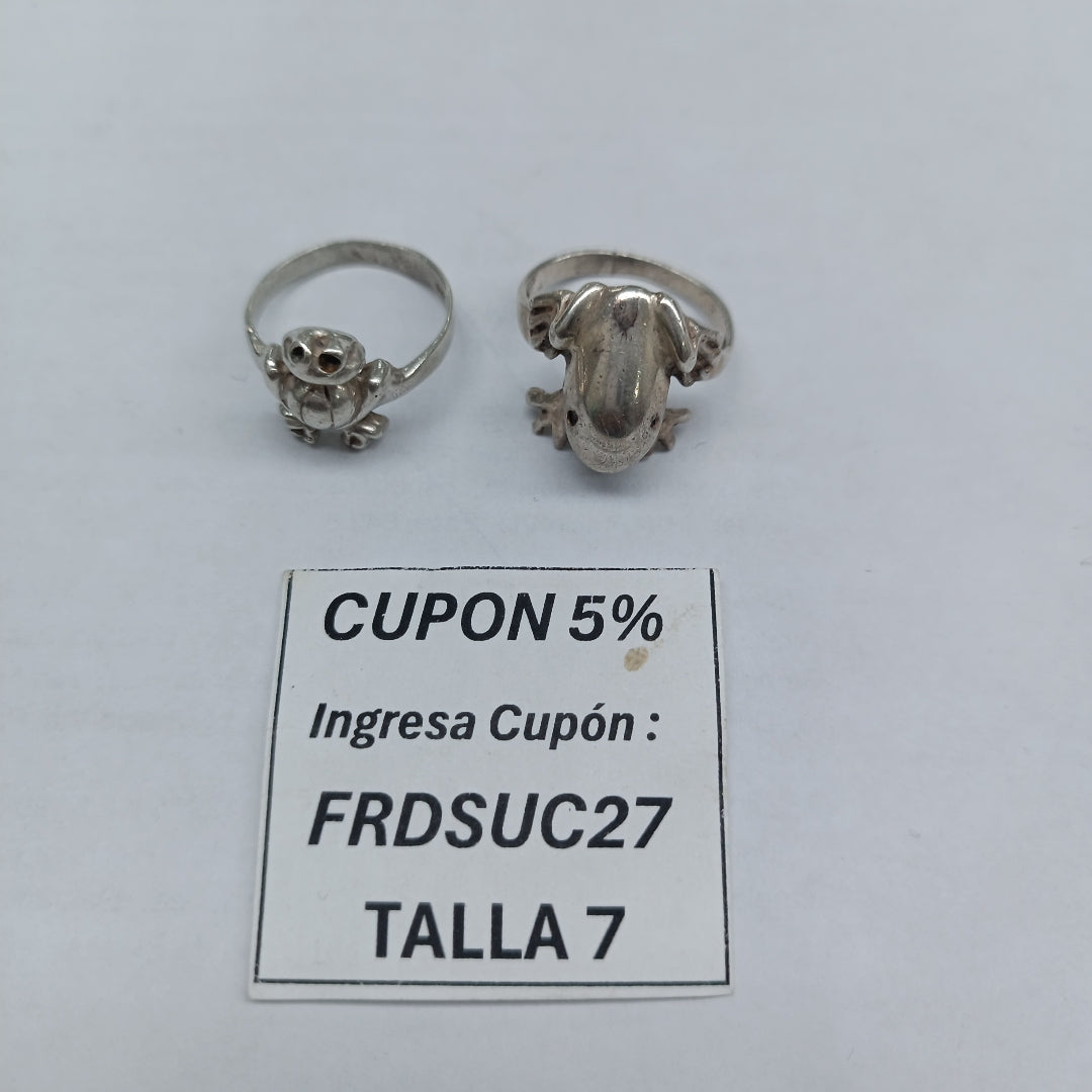 ANILLO PLATA 7,20 GRMS (SEMINUEVO)