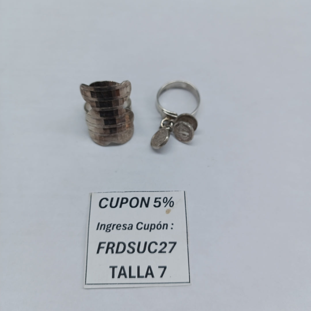 ANILLO PLATA 14,00 GRMS (SEMINUEVO)