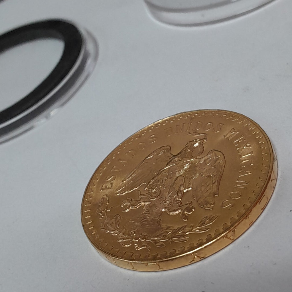 K1 41.6 GRMS 21 K IDENTIFICACIÓN MONEDA NOMINATIVA MATERIALES ORO CANTI (SEMINUEVO)