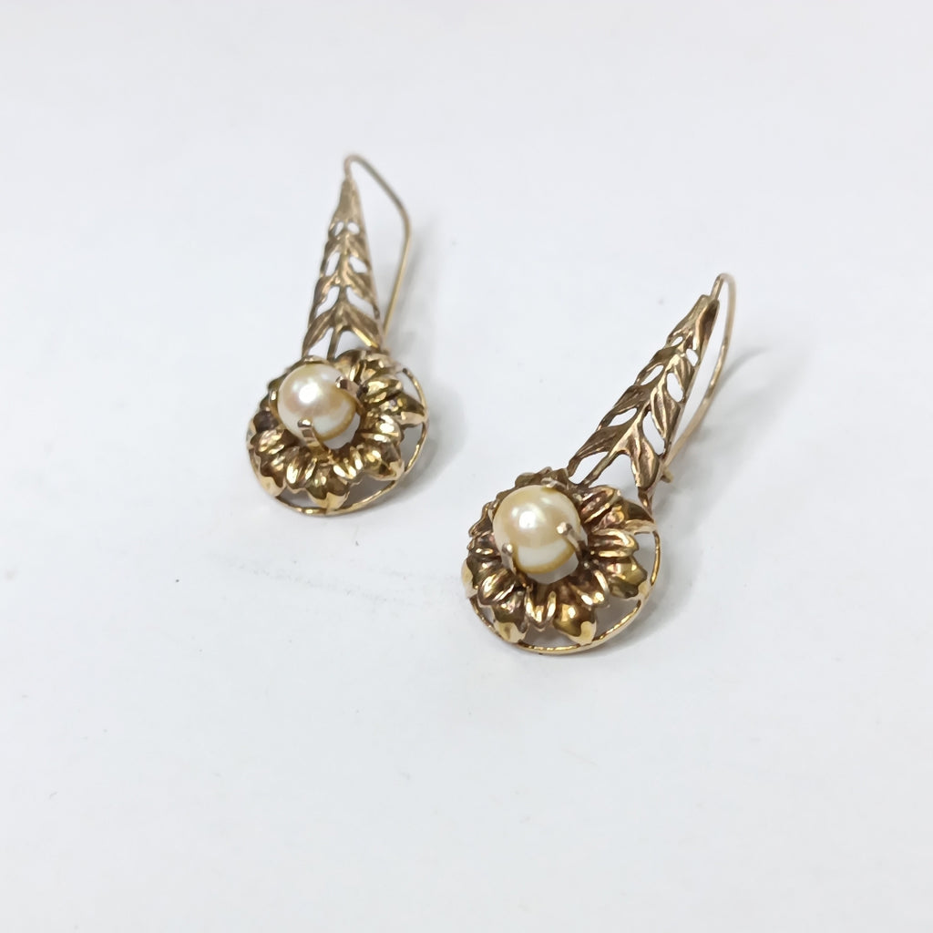 ARETES PAR ORO 10 K 4,40 GRMS (SEMINUEVO)