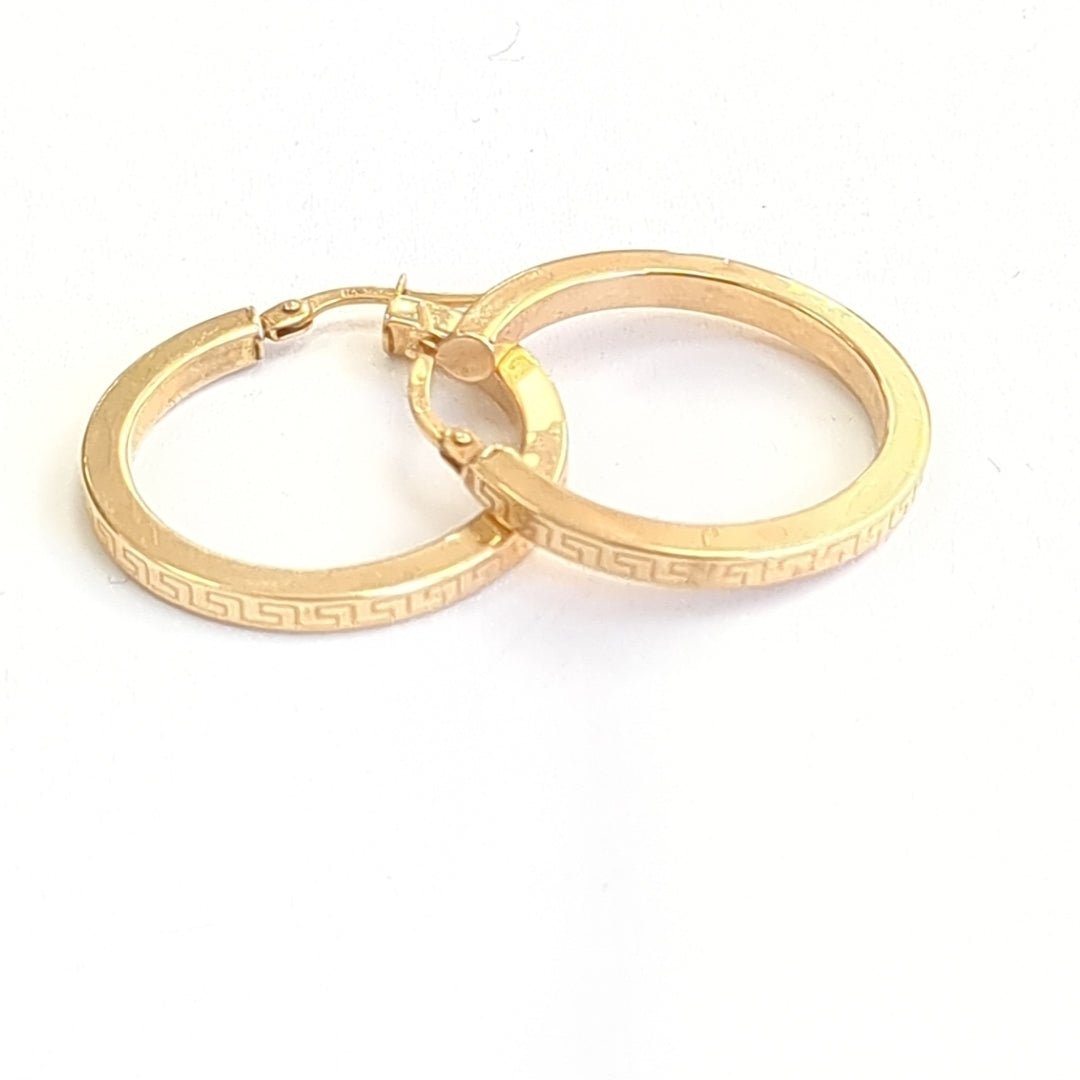 ARRACADAS PAR ORO 14 K 2,80 GRMS (SEMINUEVO)