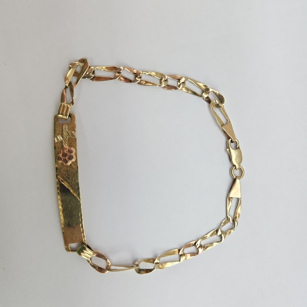 ESCLAVA ORO COMBINADO 10 K 4.4 GRMS (SEMINUEVO)