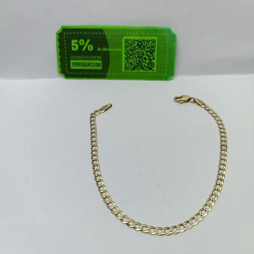PULSERA ORO,RODIADO 14 K 2,60 GRMS (SEMINUEVO)