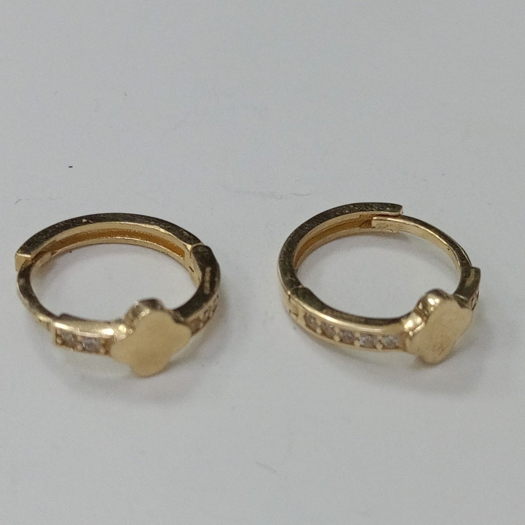 ARRACADAS PAR ORO 14 K 2.1 GRMS (SEMINUEVO)