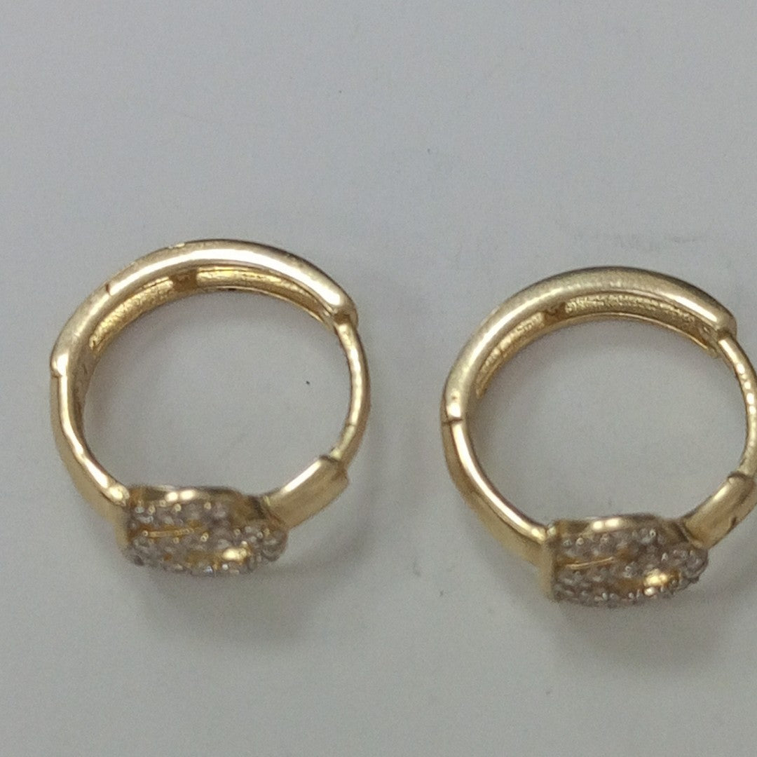 ARRACADAS PAR ORO 14 K 2.1 GRMS (SEMINUEVO)