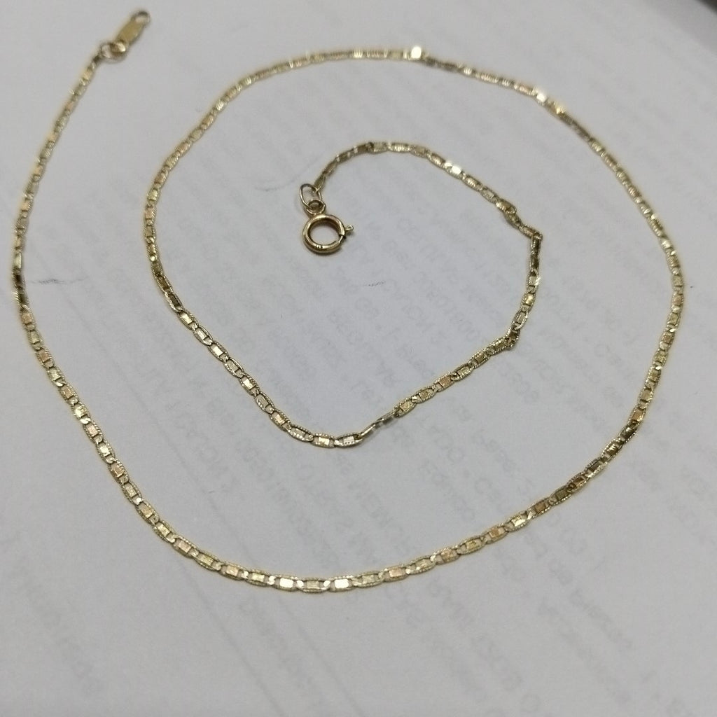 CADENA ORO 10 K 1.2 GRMS (SEMINUEVO)