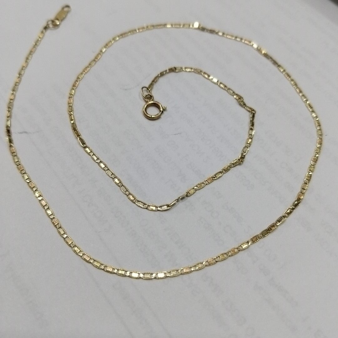 CADENA ORO 10 K 1.2 GRMS (SEMINUEVO)