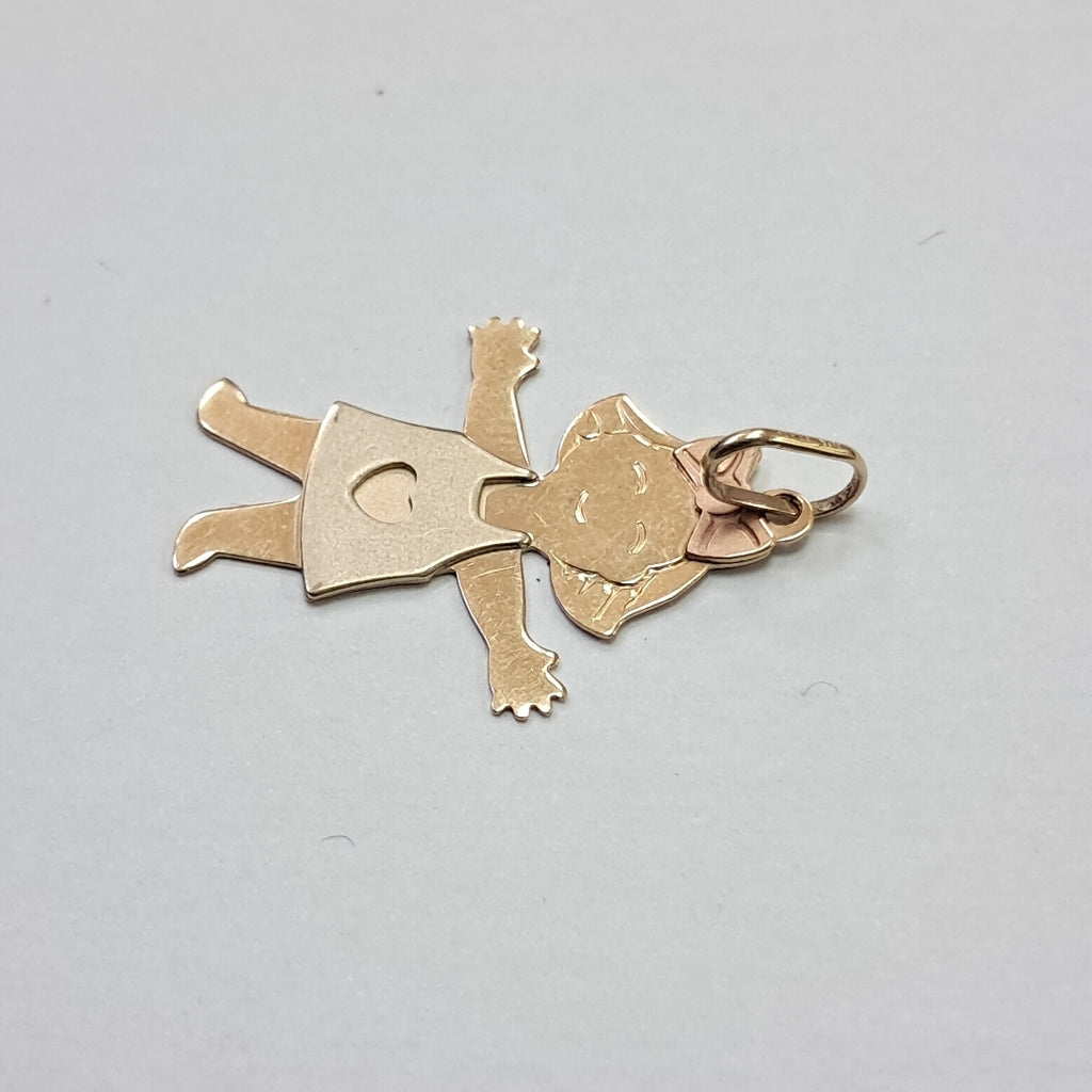 DIJE ORO COMBINADO 10 K 1.7 GRMS (SEMINUEVO)
