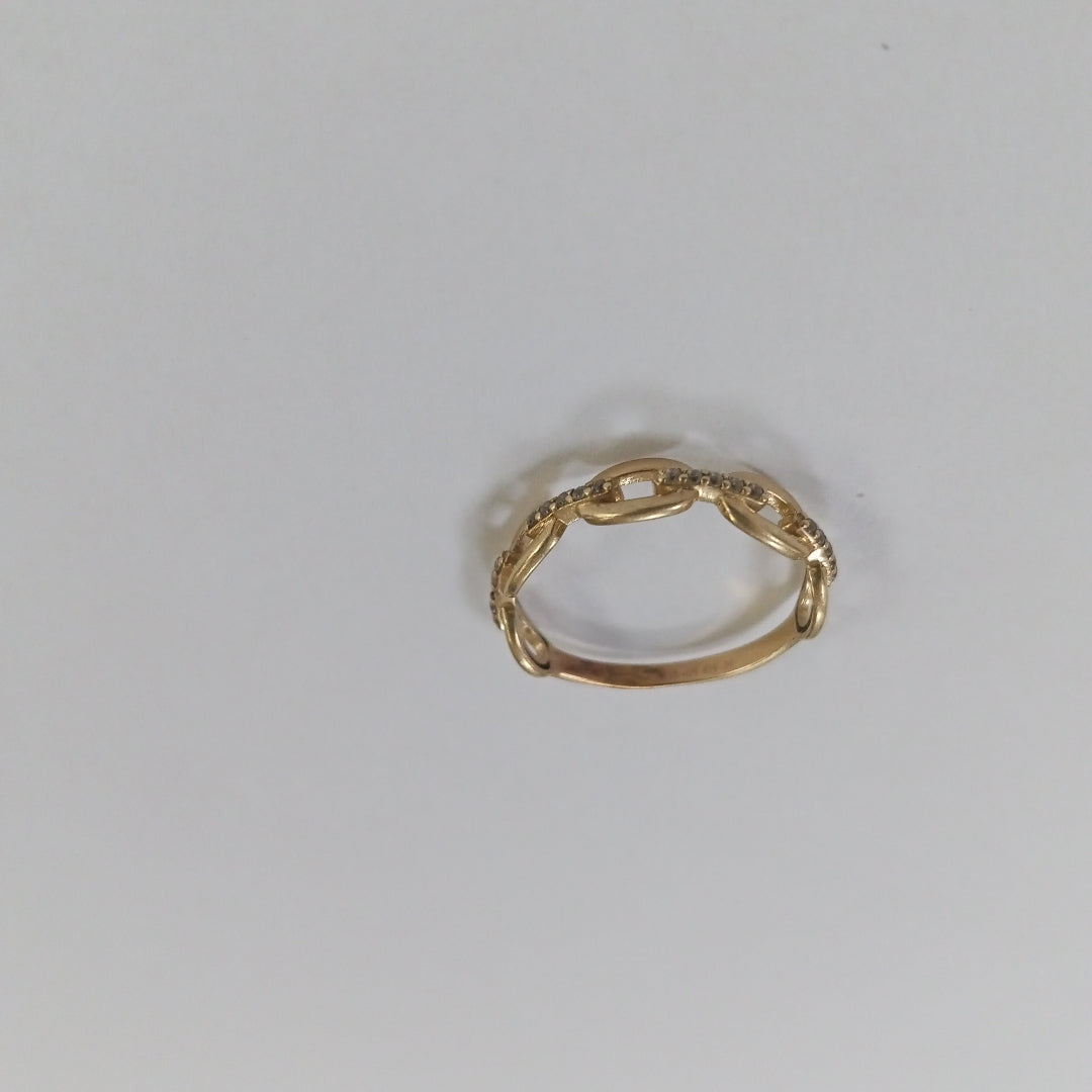 ANILLO ORO 10 K 1,30 GRMS (SEMINUEVO)
