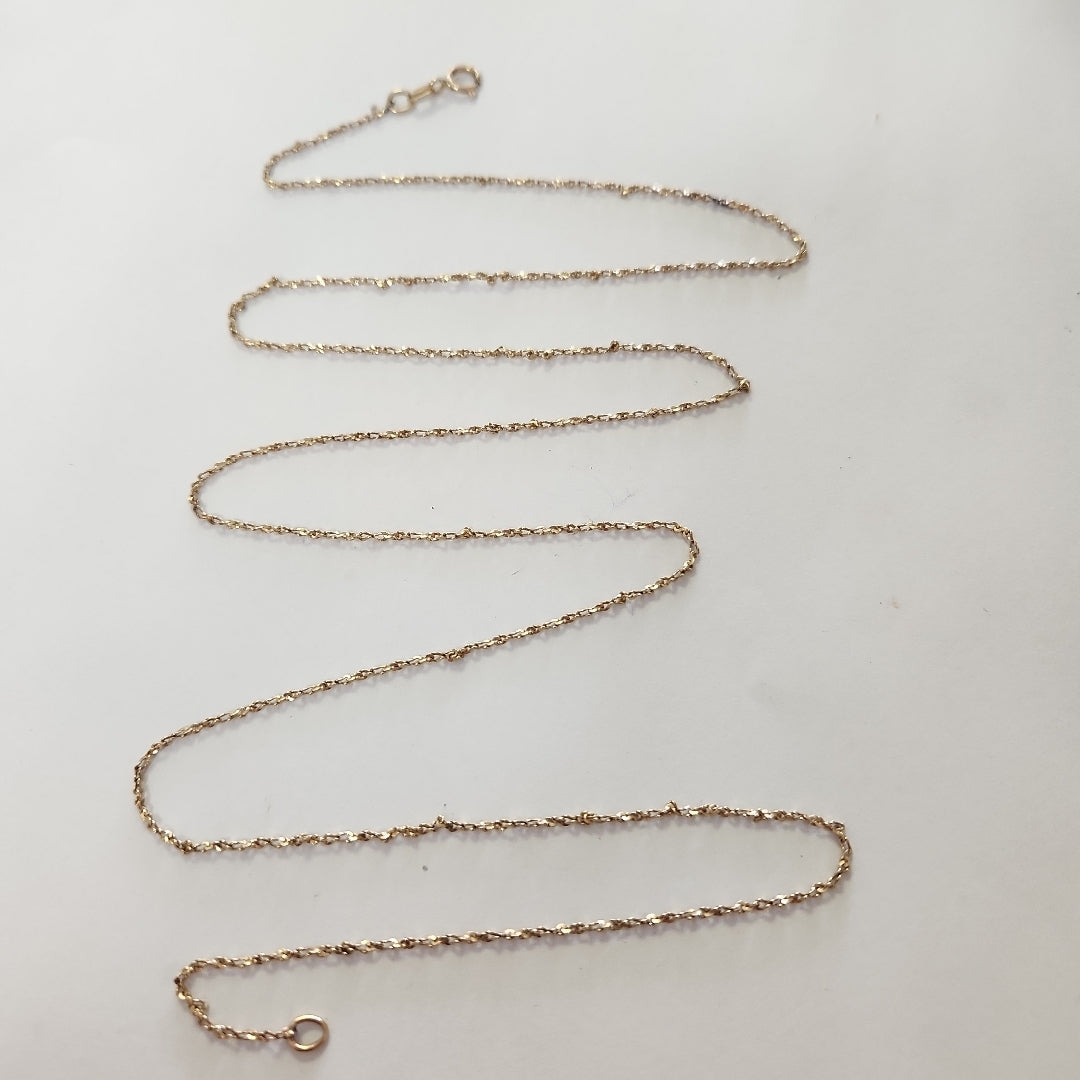 CADENA ORO 14 K 2.9 GRMS (SEMINUEVO)