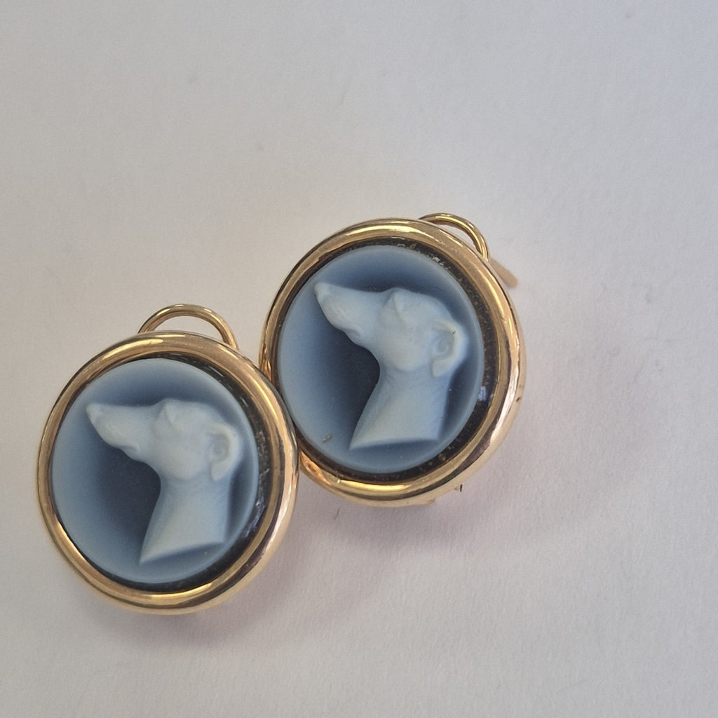 ARETES PAR ORO 14 K 11,30 GRMS (SEMINUEVO)
