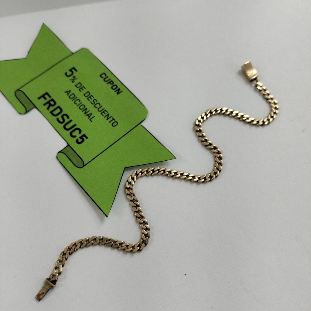 PULSERA ORO 14 K 5.5 GRMS (SEMINUEVO)
