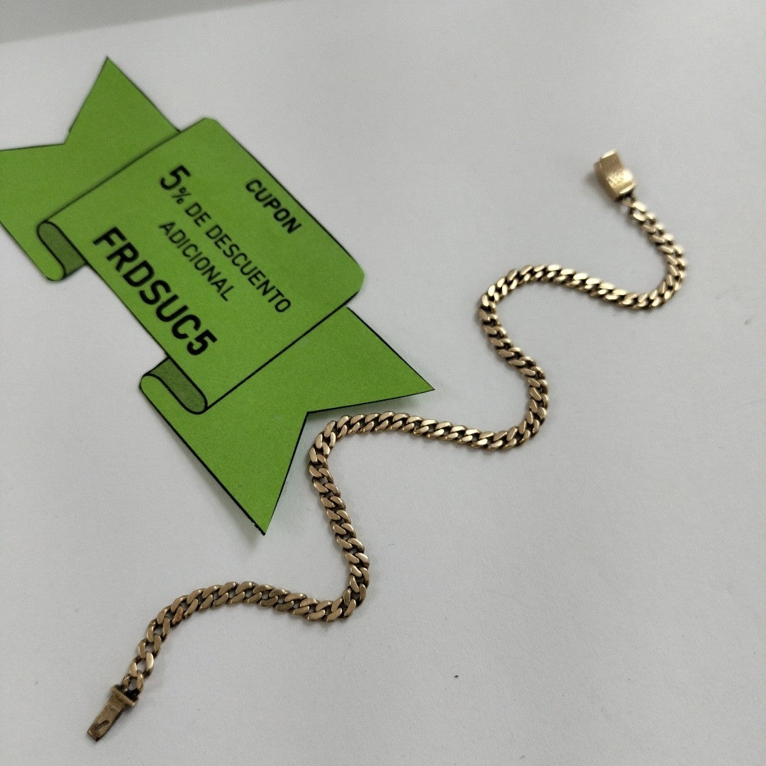 PULSERA ORO 14 K 5.5 GRMS (SEMINUEVO)