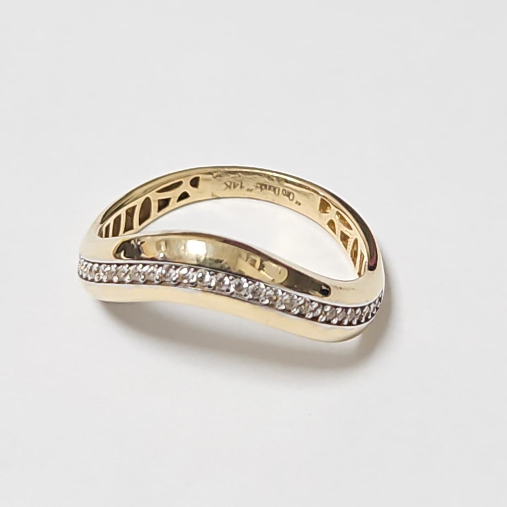 ANILLO ORO 14 K 2,50 GRMS (SEMINUEVO)