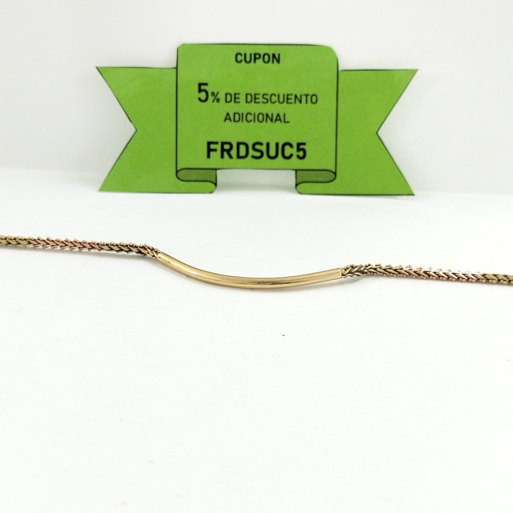 ESCLAVA ORO 14 K 5.4 GRMS (SEMINUEVO)