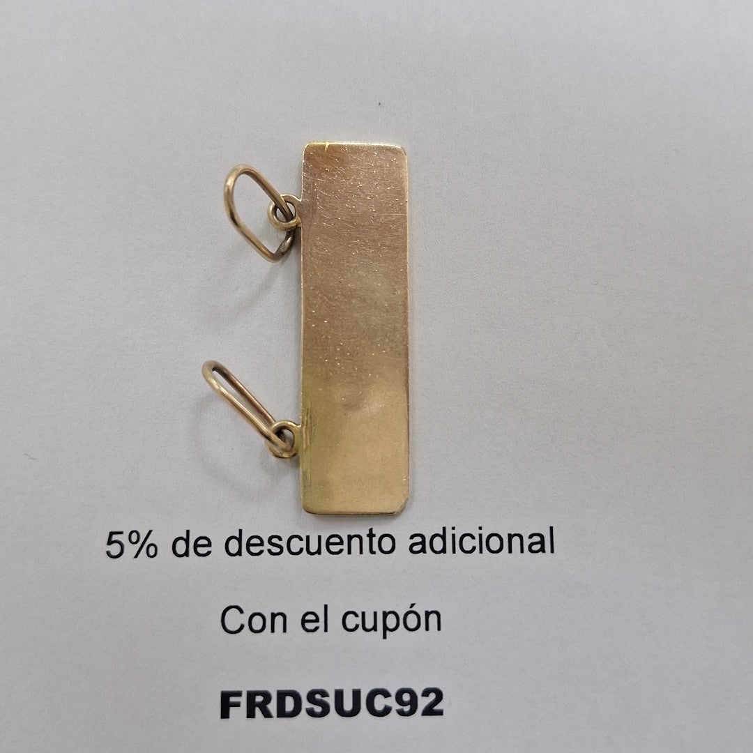 DIJE ORO 14 K 6.2 GRMS (SEMINUEVO)