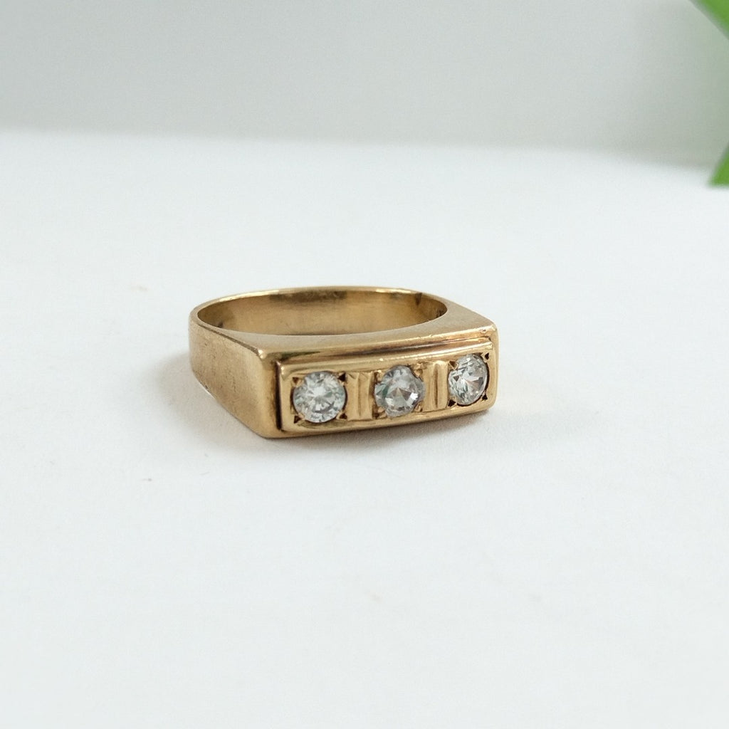 ANILLO ORO 14 K 8,50 GRMS (SEMINUEVO)
