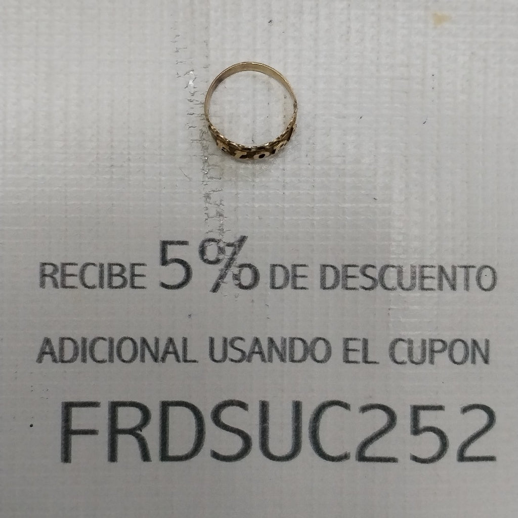 ANILLITO ORO 10 K 2,40 GRMS (SEMINUEVO)