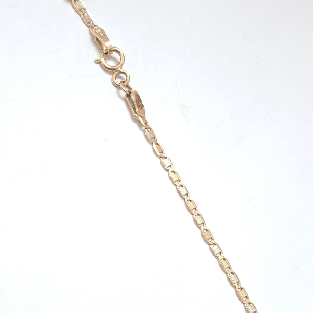 CADENA ORO COMBINADO 10 K 2,40 GRMS (SEMINUEVO)