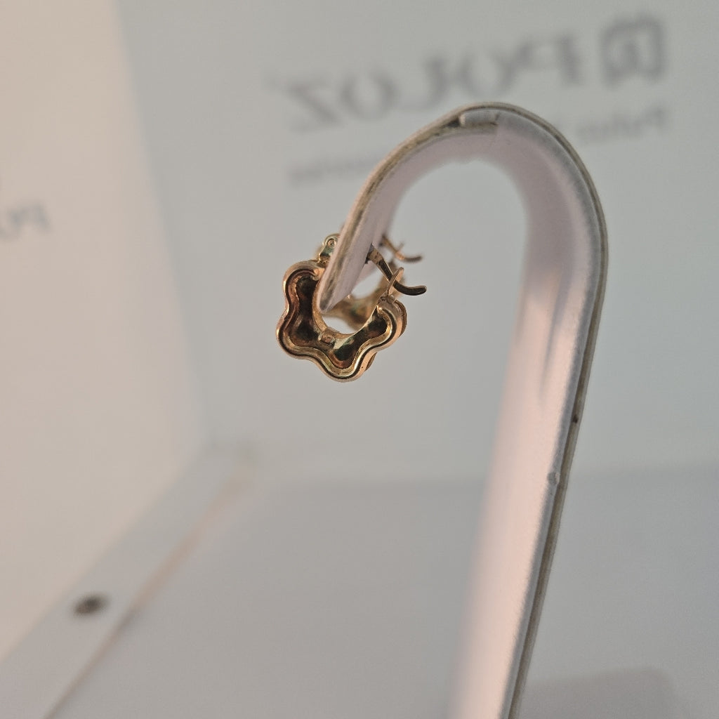 ARRACADAS PAR ORO 14 K 3,10 GRMS (SEMINUEVO)