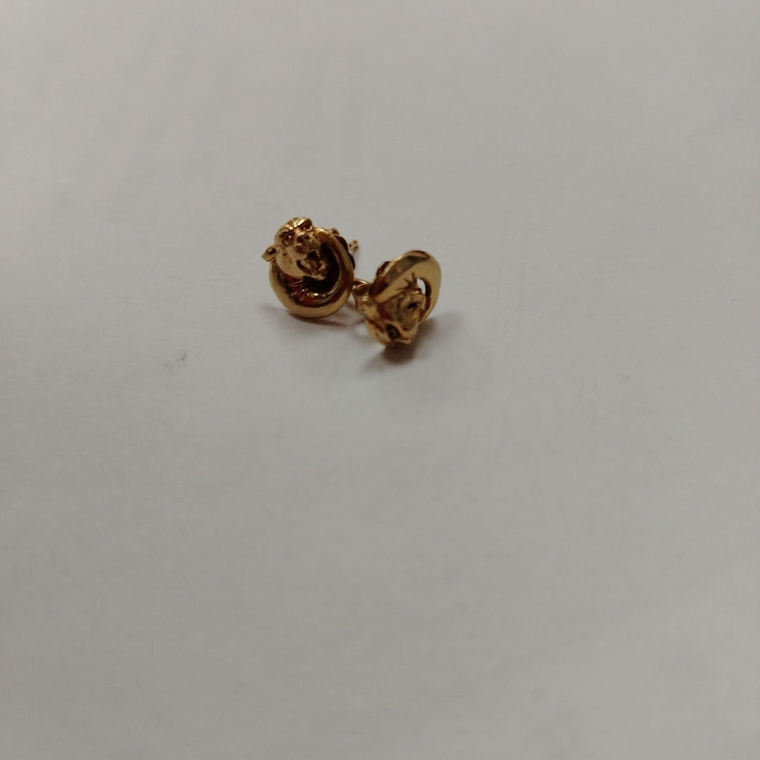 BROQUELES PAR ORO 10 K 1,80 GRMS (SEMINUEVO)