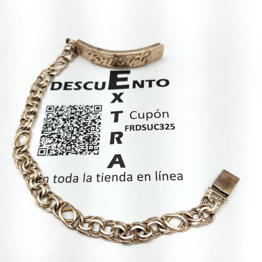 ESCLAVA ORO 10 K 14.9 GRMS (SEMINUEVO)