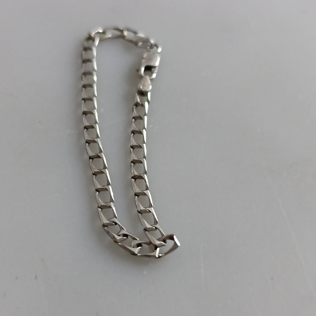 PULSERA ORO BLANCO 14 K 3,50 GRMS (SEMINUEVO)