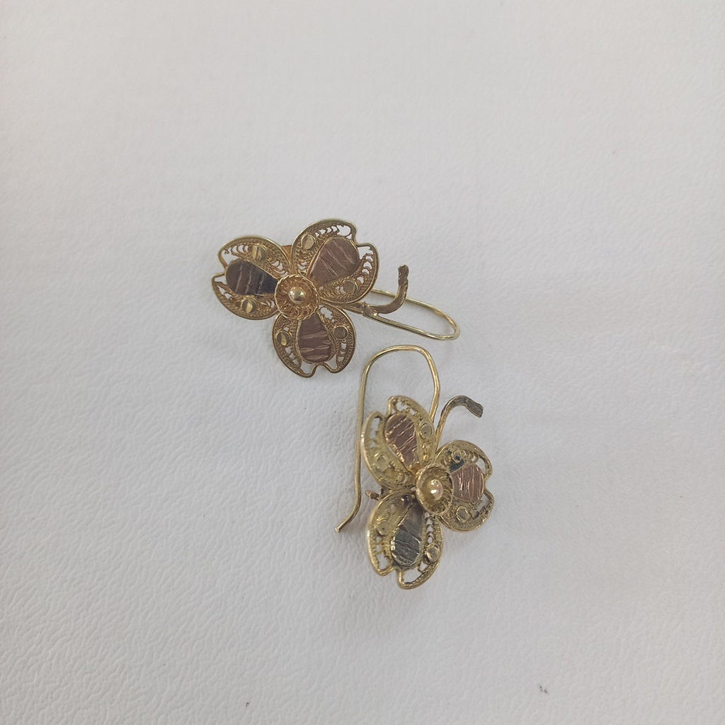 ARETES PAR ORO 8 K 3.7 GRMS (SEMINUEVO)