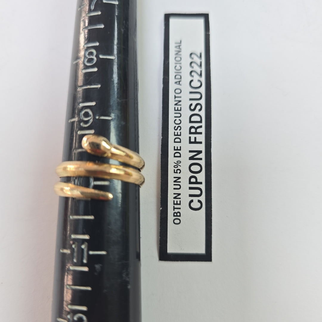 ANILLO ORO 14 K 5.4 GRMS (SEMINUEVO)