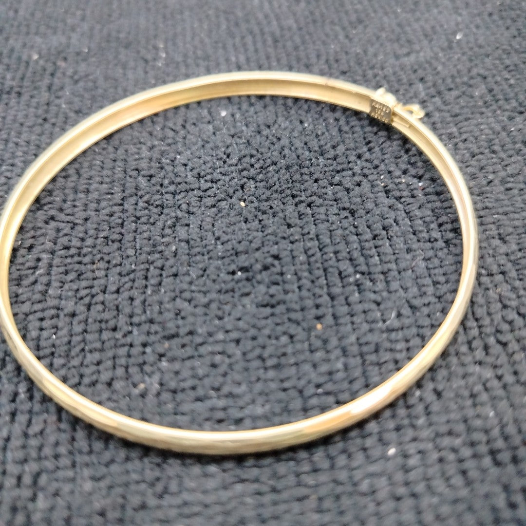 PULSERA RIGIDA ORO 10 K 4.3 GRMS (SEMINUEVO)