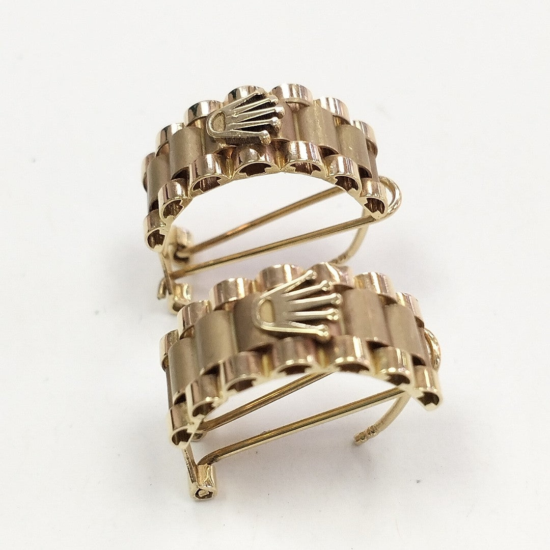 ARETES PAR ORO 14 K 5.5 GRMS (SEMINUEVO)