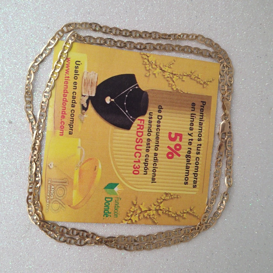 CADENA ORO 14 K 9.1 GRMS (SEMINUEVO)