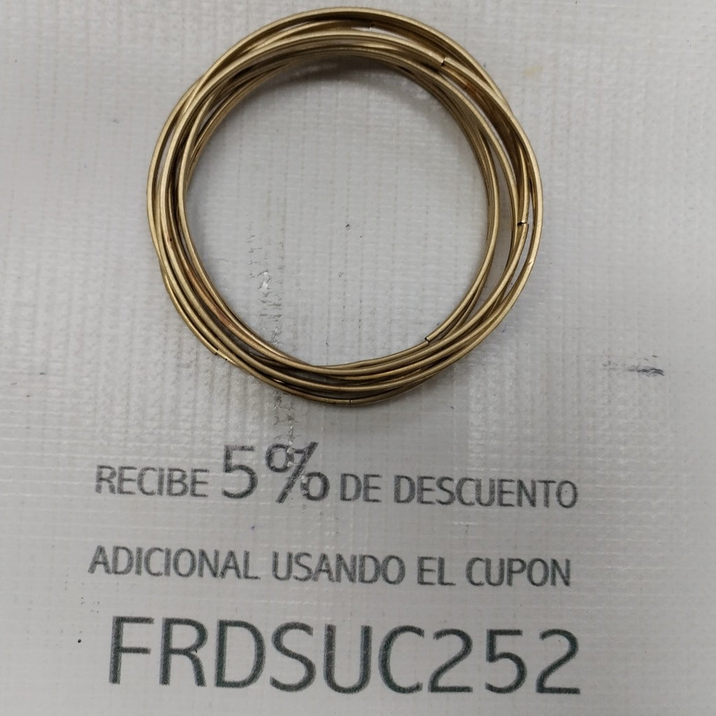 SEMANARIO DE PULSERAS ORO 10 K 30.7 GRMS (SEMINUEVO)