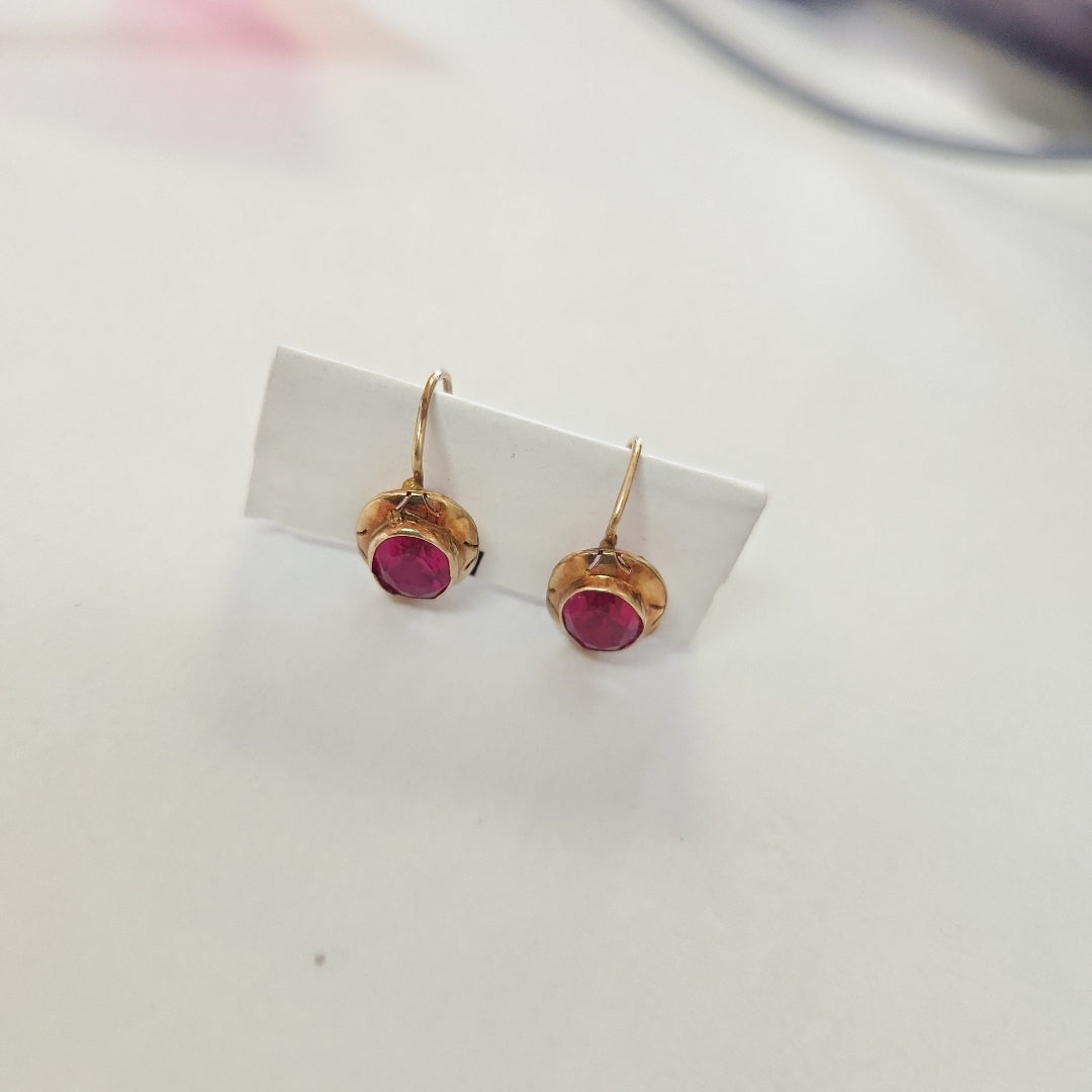 ARETES PAR ORO 8 K 1.7 GRMS (SEMINUEVO)