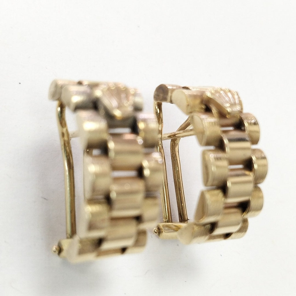 ARETES PAR ORO 14 K 10.3 GRMS (SEMINUEVO)