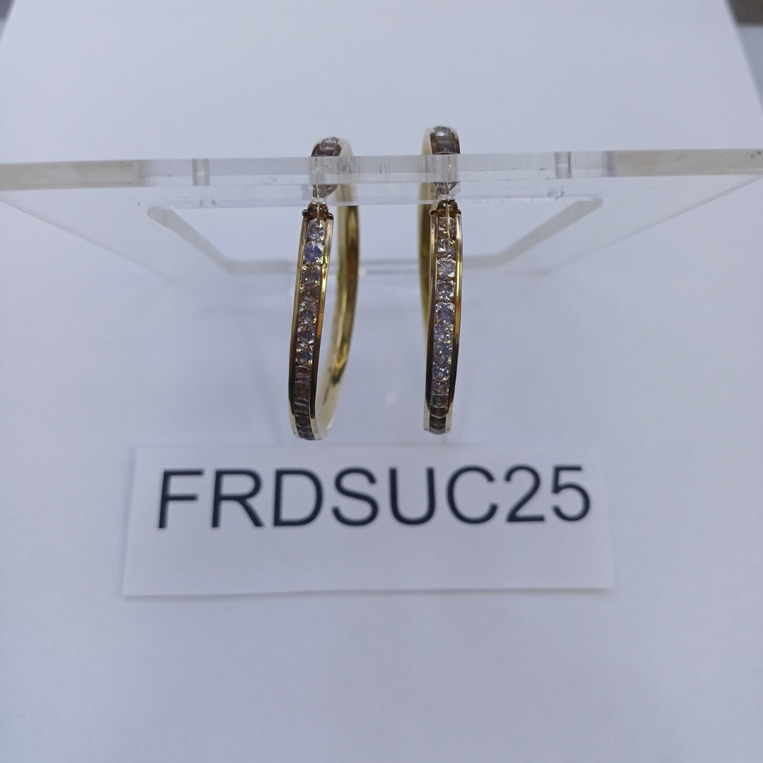 ARRACADAS PAR ORO 14 K 9.3 GRMS (SEMINUEVO)