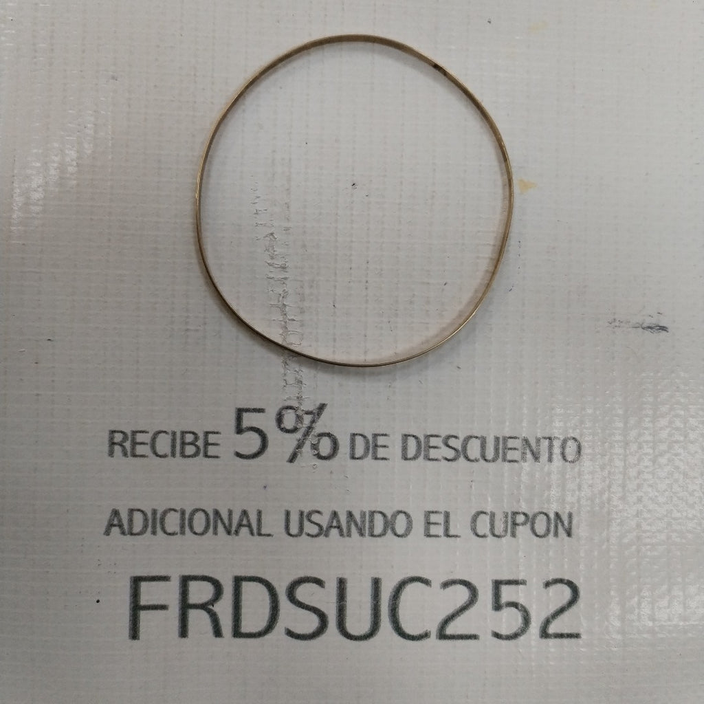 PULSERA RIGIDA ORO 8 K 3,50 GRMS (SEMINUEVO)