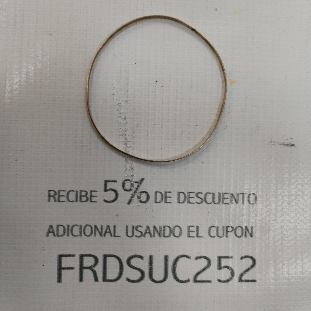 PULSERA RIGIDA ORO 8 K 3,50 GRMS (SEMINUEVO)