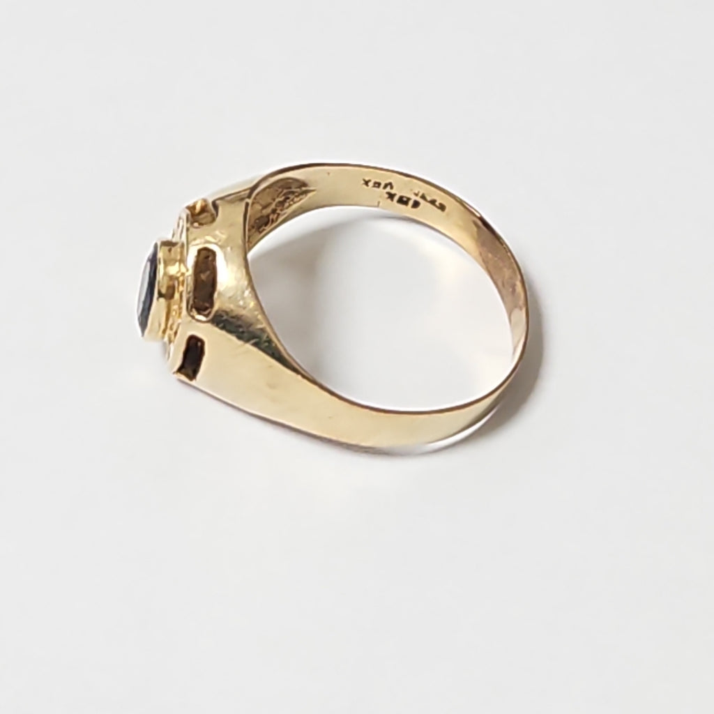 ANILLO ORO 10 K 3,90 GRMS (SEMINUEVO)