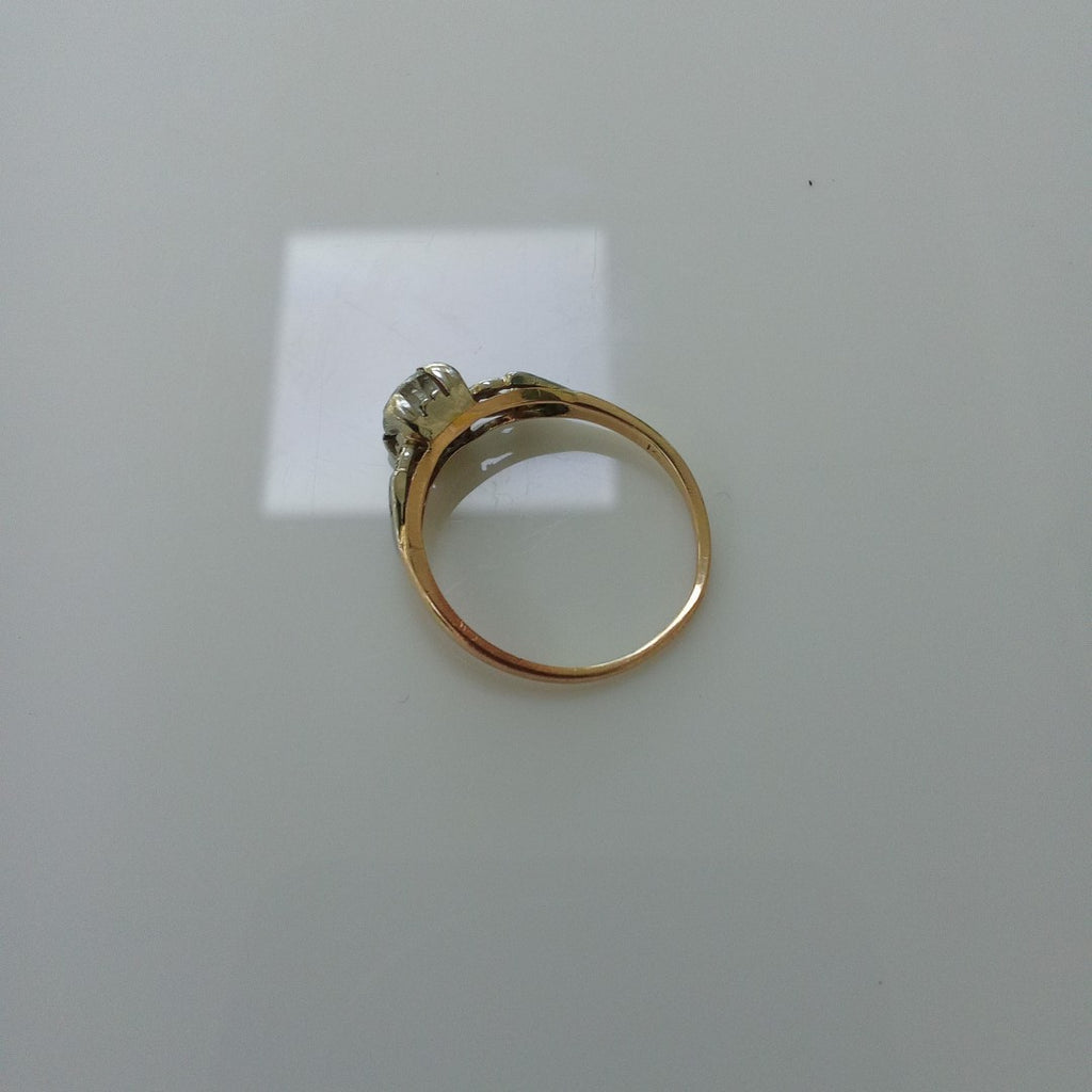 ANILLITO ORO,ORO COMBINADO 14 K 1,80 GRMS (SEMINUEVO)
