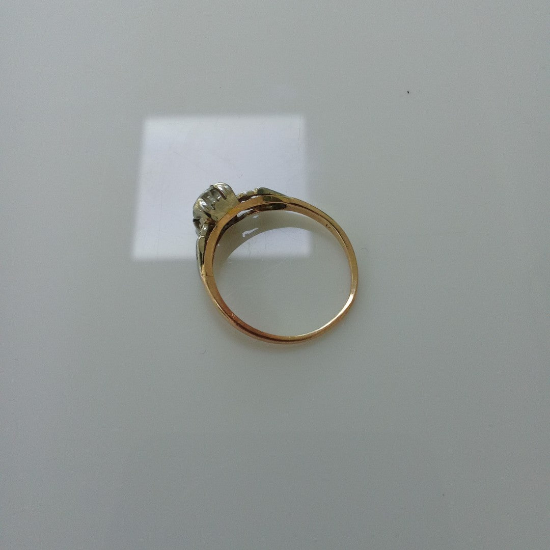 ANILLITO ORO,ORO COMBINADO 14 K 1,80 GRMS (SEMINUEVO)